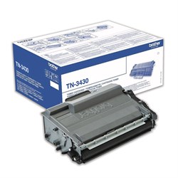 Картридж лазерный BROTHER (TN3430) HL-L5000D/5100DN/5200DW/6400DW\DCP-L6600, оригинальный, ресурс 3000 страниц 101010362235 - фото 11477626