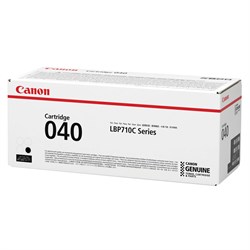 Картридж лазерный CANON (040BK) i-SENSYS LBP710Cx/LBP712Cx, оригинальный, черный, ресурс 6300 страниц, 0460C001 101010362355 - фото 11477892