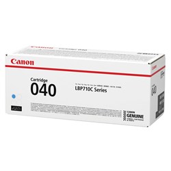 Картридж лазерный CANON (040С) i-SENSYS LBP710Cx/LBP712Cx, оригинальный, голубой, ресурс 5400 страниц, 0458C001 101010362356 - фото 11477911