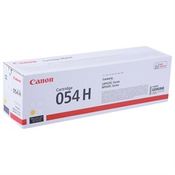 Картридж лазерный CANON (054HY) для i-SENSYS LBP621Cw/MF641Cw/645Cx, желтый, ресурс 2300 страниц, оригинальный, 3025C002 101010363492 - фото 11477936