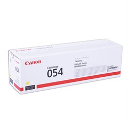 Картридж лазерный CANON (054Y) для i-SENSYS LBP621Cw/MF641Cw/645Cx, желтый, ресурс 1200 страниц, оригинальный, 3021C002 101010363488 - фото 11477937