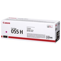 Картридж лазерный CANON (055HM) для LBP663/664/MF742/744/746, пурпурный, оригинальный, ресурс 5900 страниц, 3018C002 101010363337 - фото 11477940