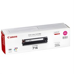 Картридж лазерный CANON (716М) LBP-5050, пурпурный, ресурс 1500 страниц, оригинальный, 1978B002 101010360731 - фото 11477948