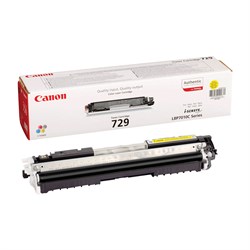 Картридж лазерный CANON (729Y) LBP7010C/7018C, желтый, ресурс 1000 страниц, оригинальный, 4367b002 101010361545 - фото 11477959