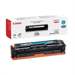 Картридж лазерный CANON (731C) LBP7100/7110/MF8230/8280, голубой, ресурс 1500 страниц, оригинальный, 6271B002 101010361536 - фото 11477960