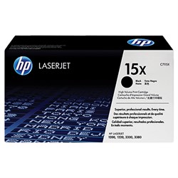 Картридж лазерный HP (C7115X) LaserJet 1200/3300/3380, №15X, оригинальный, ресурс 3500 страниц 101010360548 - фото 11477965