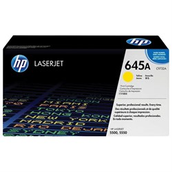 Картридж лазерный HP (C9732A) Color LaserJet 5500/5550, №645A, желтый, оригинальный, ресурс 12000 страниц 101010361217 - фото 11477969