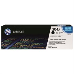 Картридж лазерный HP (CC530A) ColorLaserJet CP2025/CM2320, №304A, черный, оригинальный, ресурс 3500 страниц 101010360625 - фото 11477978