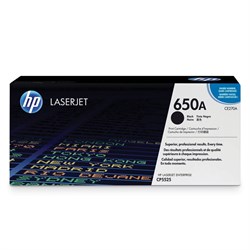 Картридж лазерный HP (CE270A) Color LaserJet Enterprise CP5525, №650A, черный, оригинальный, ресурс 13500 страниц 101010361221 - фото 11477990