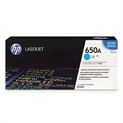 Картридж лазерный HP (CE271A) Color LaserJet Enterprise CP5525, №650A, голубой, оригинальный, ресурс 15000 страниц 101010361222 - фото 11477991