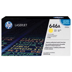 Картридж лазерный HP (CF032A) ColorLaserJet CM4540, №646A, желтый, оригинальный, ресурс 12 500 страниц 101010363376 - фото 11478024