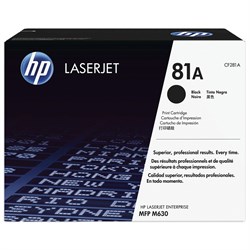 Картридж лазерный HP (CF281A) LaserJet M604n/M604dn/M605/M606/M630, №81A, оригинальный, ресурс 10500 страниц 101010361825 - фото 11478033