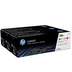 Картридж лазерный HP (CF371AM) LaserJet Pro CM1415/CP1525, №128A, оригинальный, КОМПЛЕКТ 3 цвета по 1300 страниц 101010361438 - фото 11478064