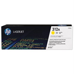 Картридж лазерный HP (CF382A) LaserJet M476dn/476dw/476nw, №312A, желтый, оригинальный, ресурс 2700 страниц 101010361703 - фото 11478069