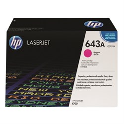 Картридж лазерный HP (Q5953A) ColorLaserJet 4700, №643A, пурпурный, оригинальный, ресурс 10000 страниц 101010360639 - фото 11478114