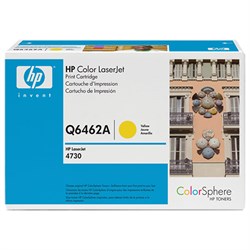 Картридж лазерный HP (Q6462A) ColorLaserJet CM4730, желтый, оригинальный, ресурс 12000 стр. 101010360642 - фото 11478116