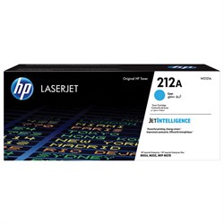 Картридж лазерный HP (W2121A) Color LaserJet M554/M555, №212A, голубой, оригинальный, ресурс 4500 страниц 101010363852 - фото 11478127