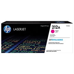 Картридж лазерный HP (W2123A) Color LaserJet M554/M555, №212A, пурпурный, оригинальный, ресурс 4500 страниц 101010363853 - фото 11478131