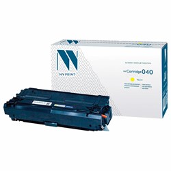 Картридж лазерный NV PRINT (NV-040Y) для Canon i-SENSYS LBP 710Cx/712Cx, желтый, ресурс 5400 страниц 101010364325 - фото 11478136