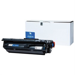 Картридж лазерный NV PRINT (NV-CF451A) для HP LJ M652/M653/M681/M682, голубой, ресурс 10500 страниц, NV-CF451AC 101010363788 - фото 11478175