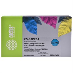 Картридж струйный CACTUS (CS-B3P20A) для HP DesignJet T920/T1500/T2530, пурпурный 101010363688 - фото 11478278