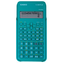 Калькулятор инженерный CASIO FX-220PLUS-2-S (155х78 мм), 181 функция, питание от батареи, сертифицирован для ЕГЭ, FX-220PLUS-2-S- - фото 11484932