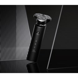 Электробритва XIAOMI Mi Electric Shaver S500, мощность 3 Вт, роторная, 3 головки, аккумулятор, черная, NUN4131GL - фото 11519394