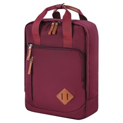 Рюкзак BRAUBERG FRIENDLY универсальный с длинными ручками, бордовый, 37х26х13 см, 270090 - фото 11557401
