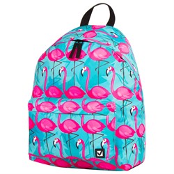 Рюкзак BRAUBERG СИТИ-ФОРМАТ универсальный, "Flamingo", разноцветный, 41х32х14 см, 228854 - фото 11558085