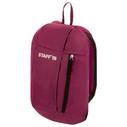 Рюкзак STAFF AIR компактный, бордовый, 40х23х16 см, 270290 - фото 11558870