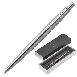 Карандаш механический 0,5 мм, PARKER "Jotter Essential CT", металлический корпус, серебристый, 1953381 101010181265 - фото 11560880