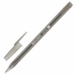 Ручка шариковая BRAUBERG "i-STICK", ЧЕРНАЯ, пишущий узел 0,7 мм, линия письма 0,35 мм, 143443 - фото 11568992