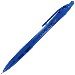Ручка шариковая автоматическая ERICH KRAUSE "XR-30", СИНЯЯ, корпус синий, узел 0,7 мм, линия письма 0,35 мм, 17721 - фото 11570624