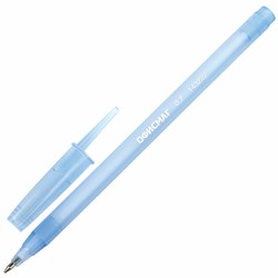 Ручка шариковая ОФИСМАГ i-STICK, СИНЯЯ, пишущий узел 0,7 мм, линия письма 0,35 мм, 143227, BP228 - фото 11571155