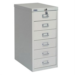 Шкаф металлический для документов ПРАКТИК "MDC-A4/650/6", 6 ящиков, 650х277х405 мм, собранный - фото 11586999