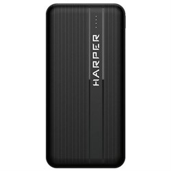 Внешний аккумулятор Harper PB-20006 black (20 000 MаЧ, 2-USB, MicroUSB,Type-C, QuickCharge3.0, Power - фото 5655391