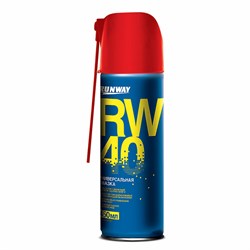 Смазка универсальная RW-40 (аналог WD-40) 450 мл, аэрозоль с распылителем, RUNWAY RW604, RW6045 101010608432 - фото 9975306