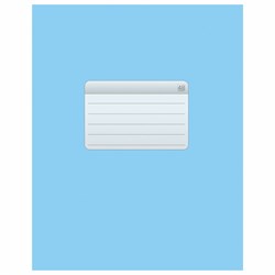 Тетрадь А5, 48 л., HATBER-ECO скоба, офсет №2 ЭКОНОМ, клетка, обложка мелованная бумага, "Голубая", 48Т5D1, 48Т5D1_27730 - фото 9995102