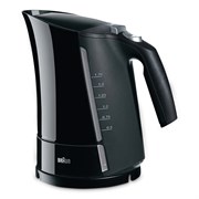 Чайник BRAUN WK-300, 1,7 л, 2200 Вт, закрытый нагревательный элемент, пластик, черный