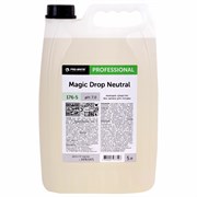 Средство для мытья посуды, 5 л, PRO-BRITE MAGIC DROP Neutral, без запаха, нейтральное, концентрат, 176-5 101010609526