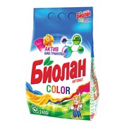 Стиральный порошок-автомат 2,4 кг, БИОЛАН Color (Нэфис Косметикс), 103-4 101010601633