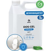 Средство для уборки санитарных помещений 5,3 кг GRASS DOS GEL, дезинфицирующее, концентрат, 125240 101010607939