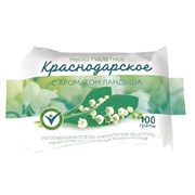 Мыло туалетное 100 г КРАСНОДАРСКОЕ (Меридиан), "Ландыш" 101010602375