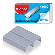 Скобы для степлера №10, 1000 штук, MAPED (Франция), до 20 листов, 324105 101010223135