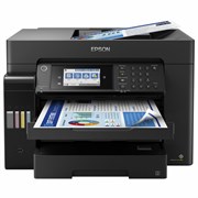 МФУ струйное EPSON L15160 "4 в 1" А3+, 25 стр./мин, 4800х2400, ДУПЛЕКС, АПД, сетевая карта, Wi-Fi, СНПЧ, C11CH71404 101010354788