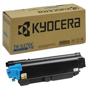 Тонер-картридж KYOCERA (TK-5270C) M6230cidn/M6630cidn/P6230cdn, голубой, оригинальный, ресурс 6000 страниц, 1T02TVCNL0 101010363743