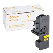 Тонер-картридж KYOCERA (TK-5240Y) P5026cdn/w/M5526cdn/w, ресурс 3000 стр., цвет желтый, оригинальный, 1T02R7ANL0 101010320846