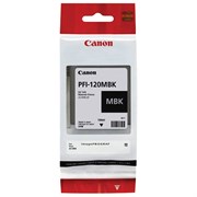 Картридж струйный CANON (PFI-120MBK) для imagePROGRAF TM-200/205/300/305, матовый черный, 130 мл, оригинальный, 2884C001 101010363497