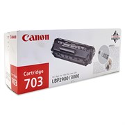 Картридж лазерный CANON (703) LBP-2900/3000, оригинальный, ресурс 2000 стр., 7616A005 101010360483