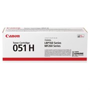 Картридж лазерный CANON (051H) i-SENSYS LBP162dw/MF264dw/267dw/269dw, ресурс 4100 страниц, оригинальный, 2169C002 101010363227